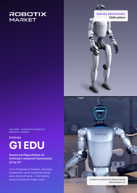 Unitree Robotics G1 Edu Ultimate U7 – Брошюра о продукте