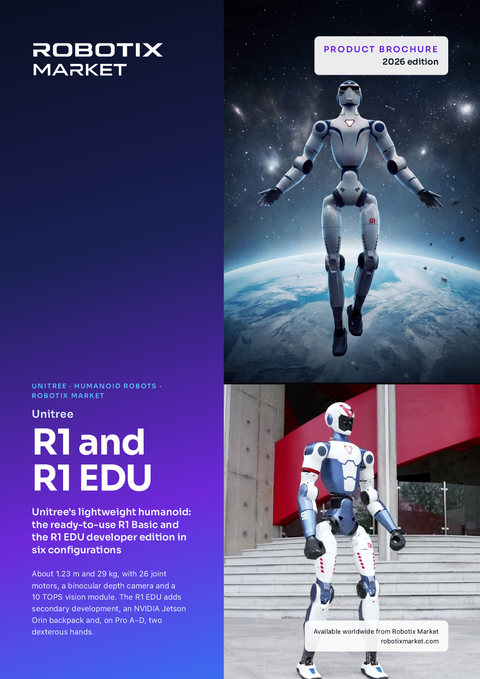 Unitree Robotics R1 EDU Pro C (U5) – Productbrochure