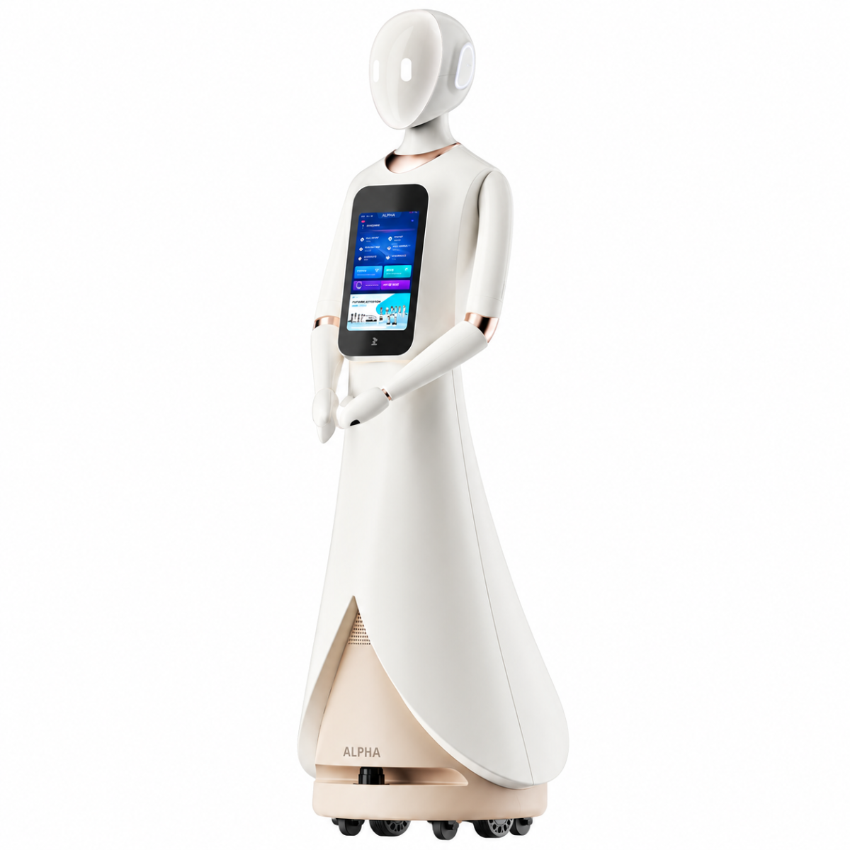 Alpha Ciao Humanoid Welcome Robot