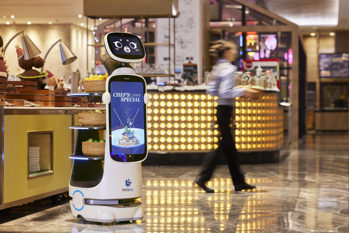 Keenon DINERBOT T10 Delivery and Marketing Robot