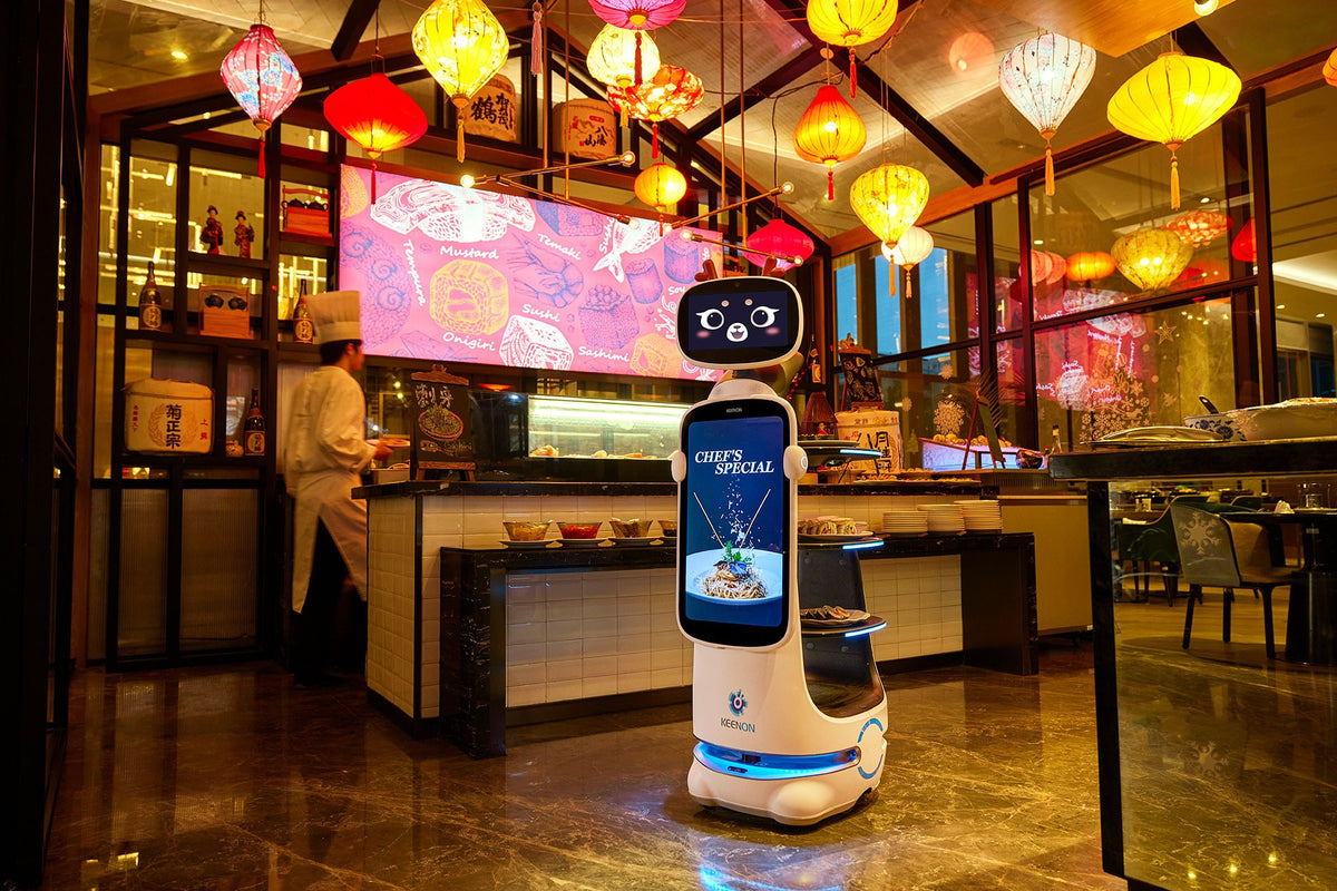 Keenon DINERBOT T10 Delivery and Marketing Robot